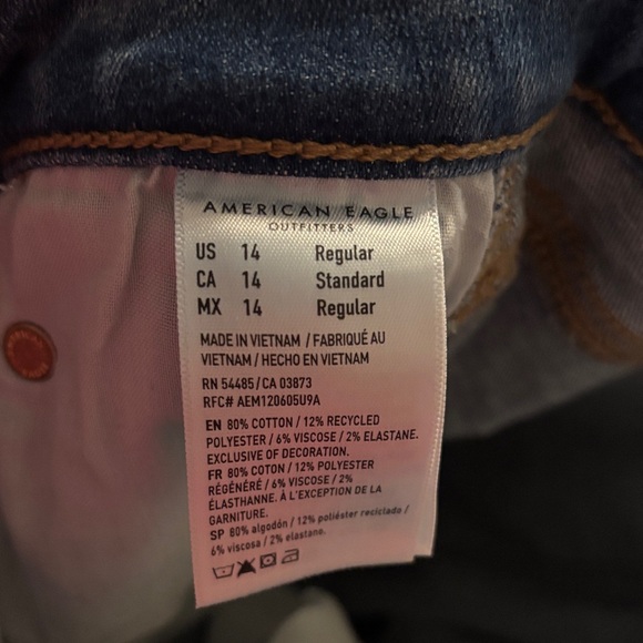 American Eagle Outfitters Women's Boot Cut Jeans - Classic Blue - Picture 6 of 6